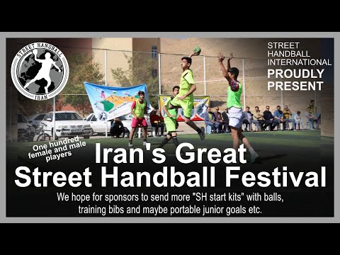 Iran&#039;s Great Street Handball Festival