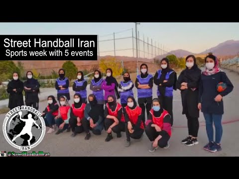 Street Handball Iran 5 events on the occasion of sports week in iran.