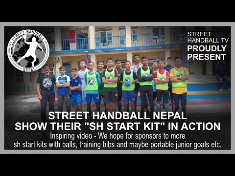 Street Handball Nepal with N K Singh Memorial English Preparatory Secondary School