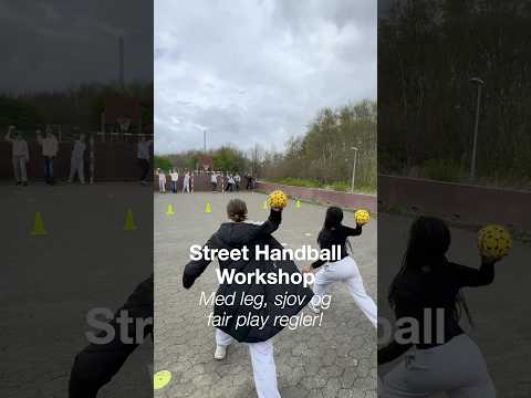 Street Handball Workshop på Friskolen Bramming med Bramming IF Håndbold og Street Handball Denmark