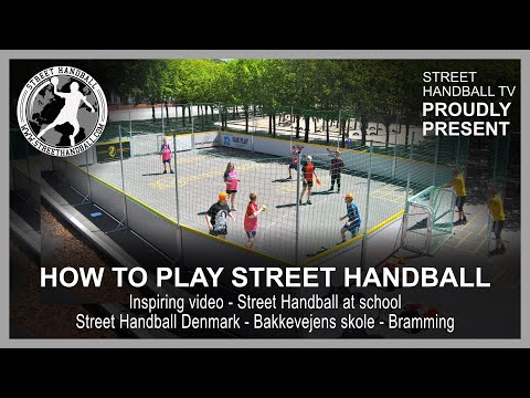 How to play with Street Handball rules at school - streethandball.com