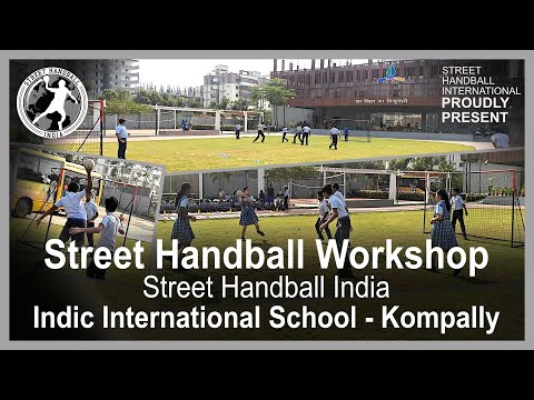 Street Handball Workshop, Indic International School, Kompally, India