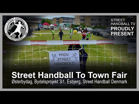 Street Handball to Town Fair - Østerbydag, Esbjerg, Denmark