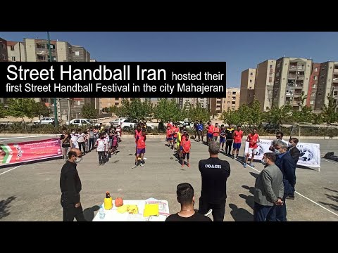 Street Handball Iran hosted their first Street Handball Festival