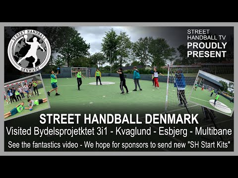 Street Håndbold, Bydelsprojektet 3i1, Kvaglund Hallen&#039;s Multi-bane, Esbjerg
