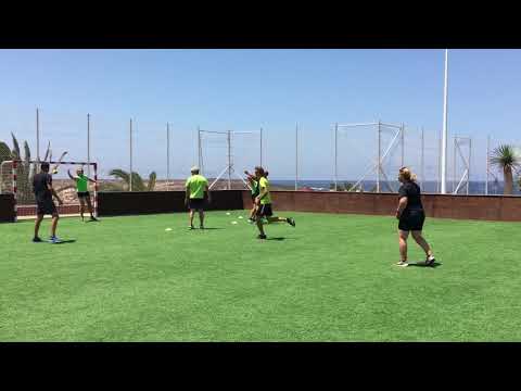Street Handball Match, Club La Santa with Singleture